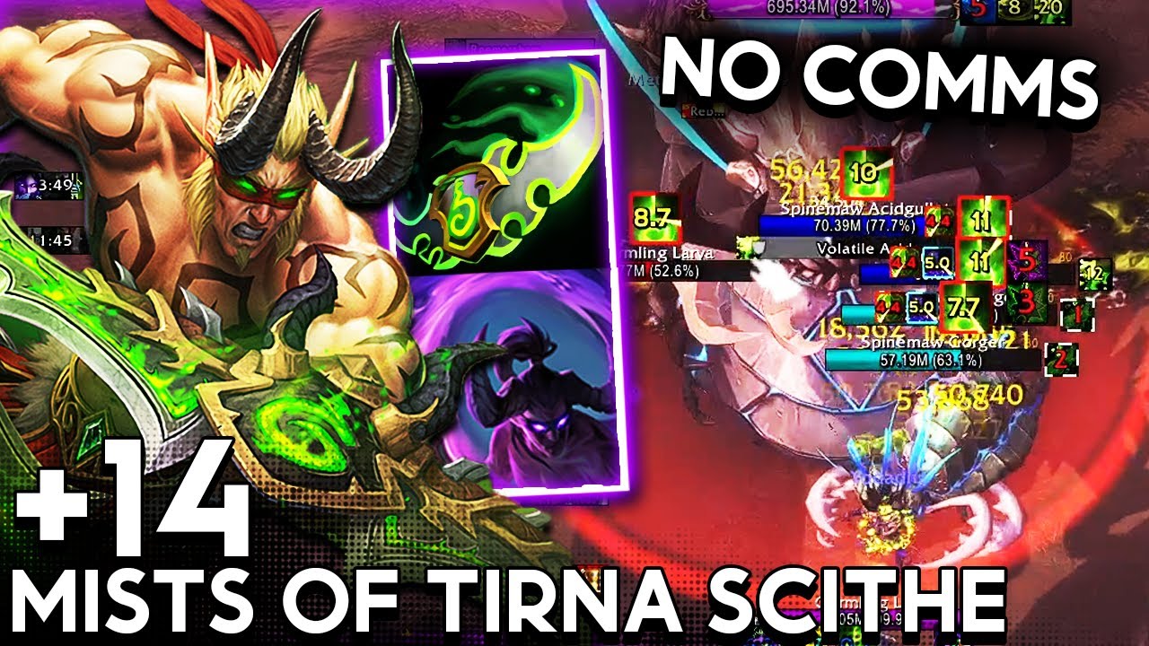 Mists of Tirna Scithe +14 no comms - Aldrachi VDH - TWW SEASON 1 M+