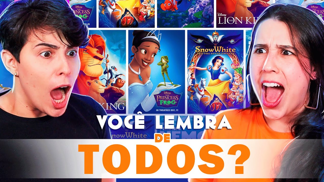 DESAFIO IMPOSSÍVEL DA DISNEY ft. @THAISSA