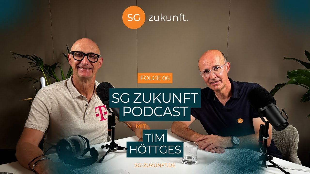 SG zukunft Podcast #06: Telekom CEO Tim Höttges über Digitalisierung & Solingen 🟠