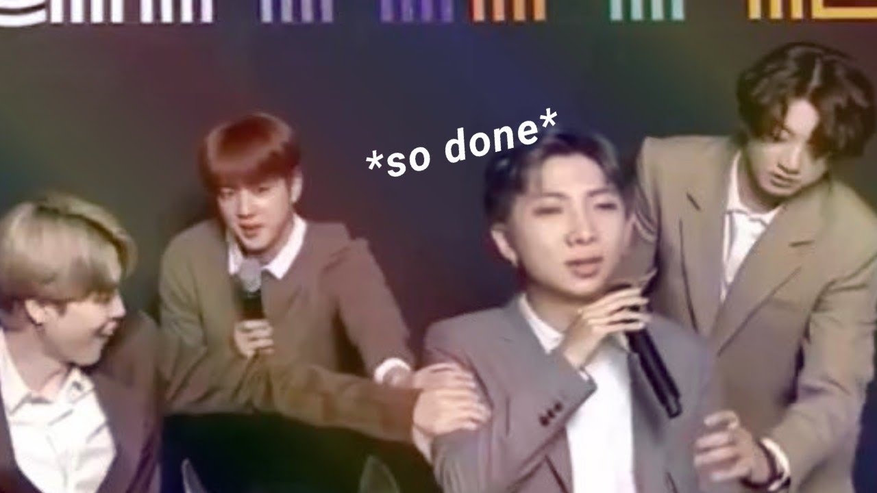 bts touching namjoon