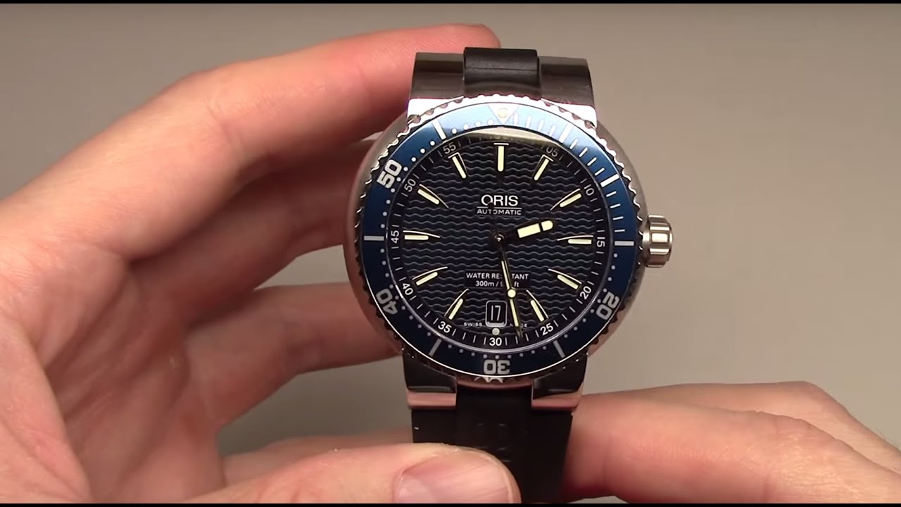 Oris Automatic TT1 Divers Date Men's Watch Ref: 733-7533-8555 RS