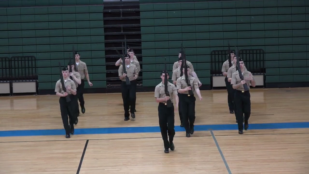 Green Run Combined Team Comp  Armed Exhibition Routine