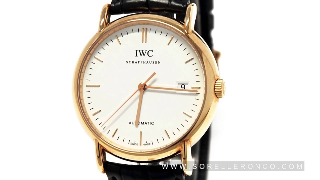 IWC Portofino Gold 38mm