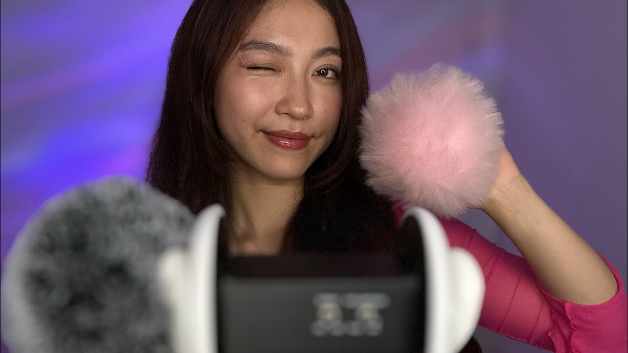 ASMR Extremely Relaxing Fluffy Sounds DEEEEP in Your Ears 👂🏼
