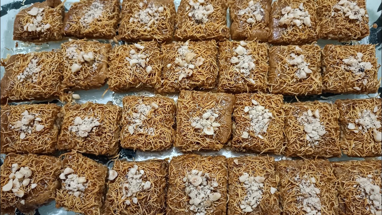 Baklava Tadında Kıyır Kıyır Şerbetli Tatlı
