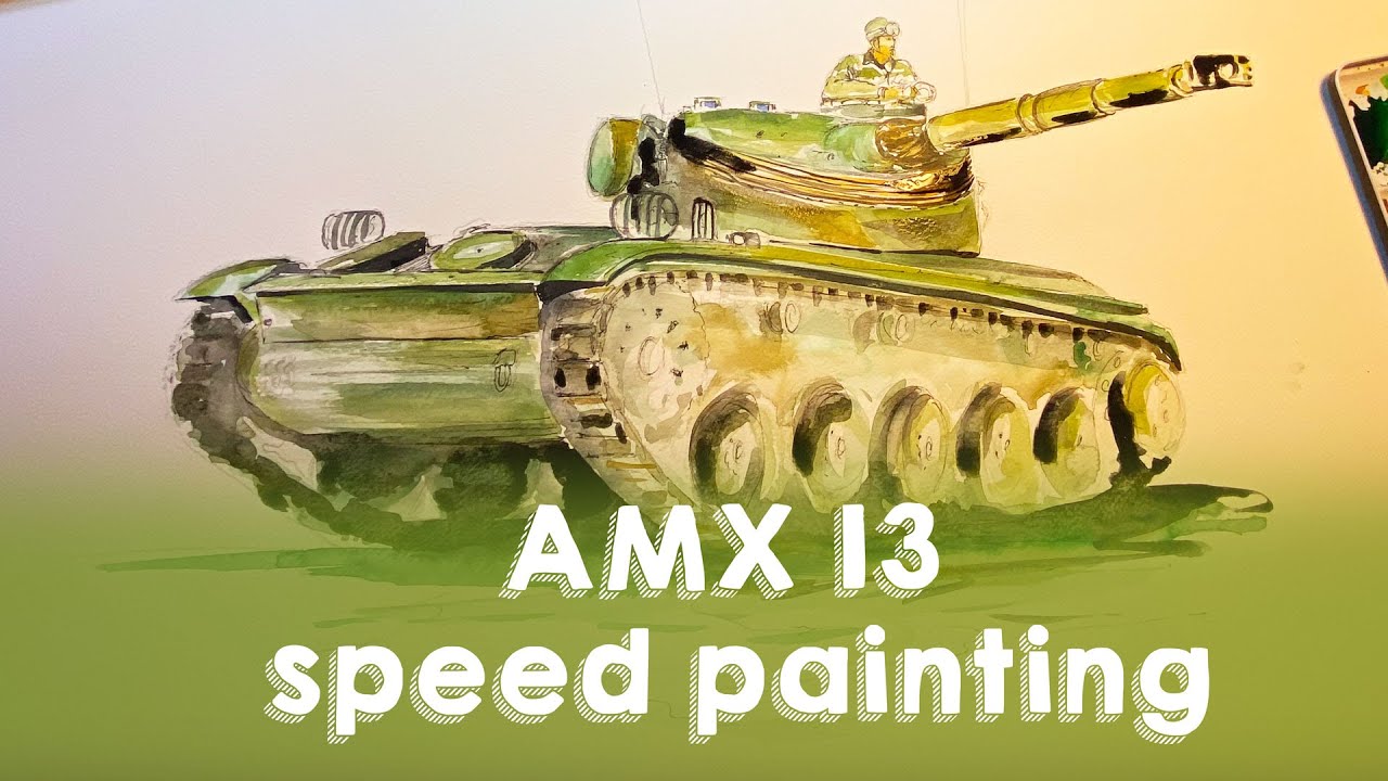 Speed Painting AMX 13 (90)