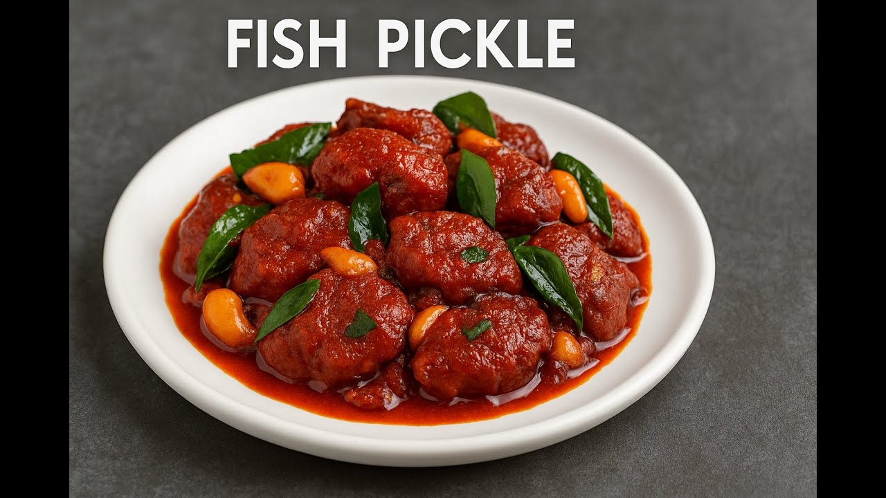 Kerala Style Fish Pickle Recipe | Spicy Meen Achar with Tuna | Easy Homemade Pickle