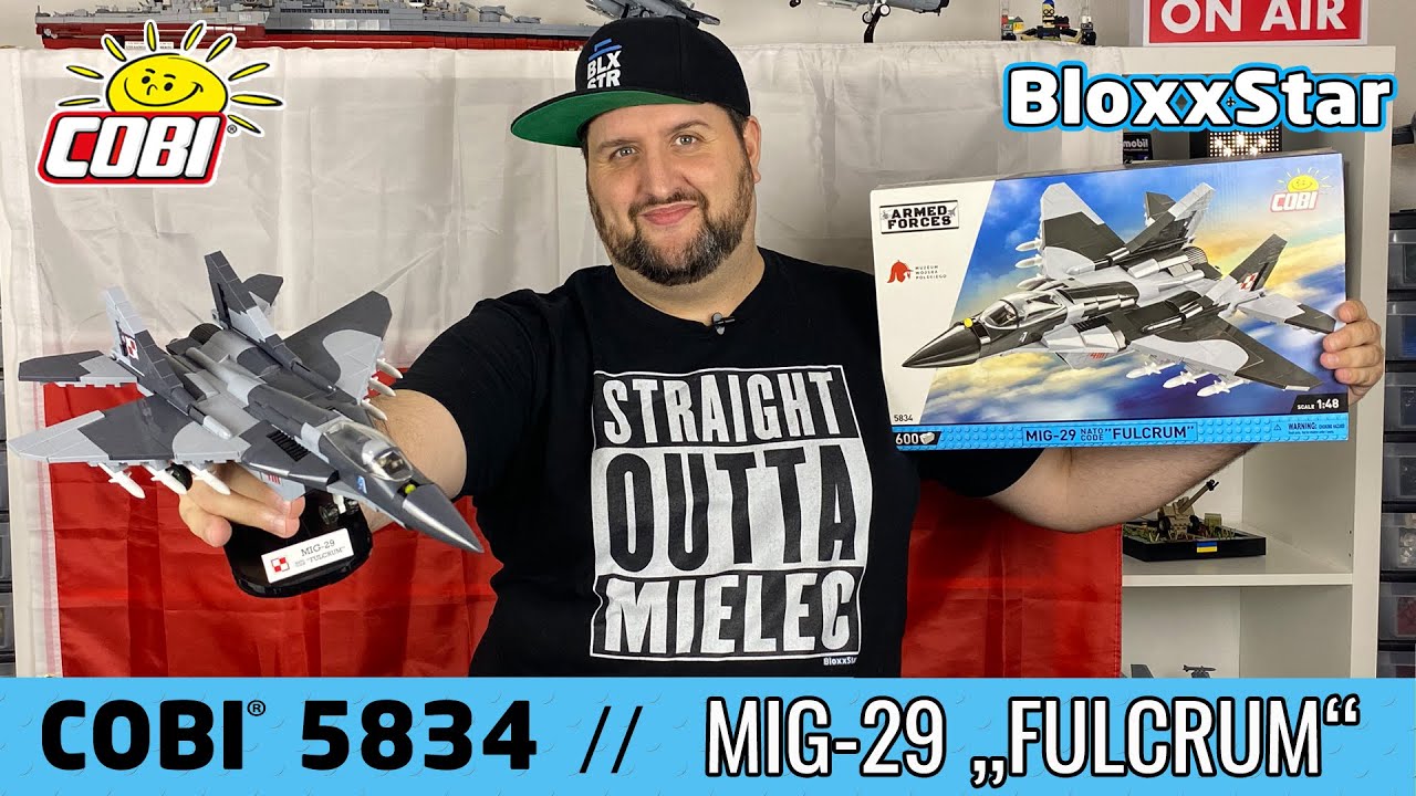 COBI 5834 💥 MIG-29 NATO CODE „FULCRUM” 💥 Ex-Luftwaffe! ▶️ UNBOXING, BUILD, REVIEW & FAKTEN 💬