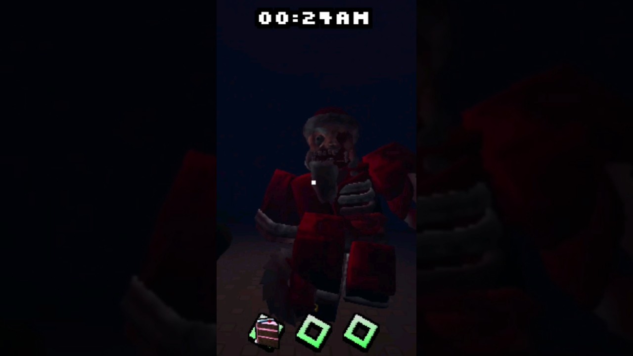 Weird Strict Santa Jumpscare Claus Carnage #roblox #horrorgaming #robloxshorts #robloxtrend #shorts