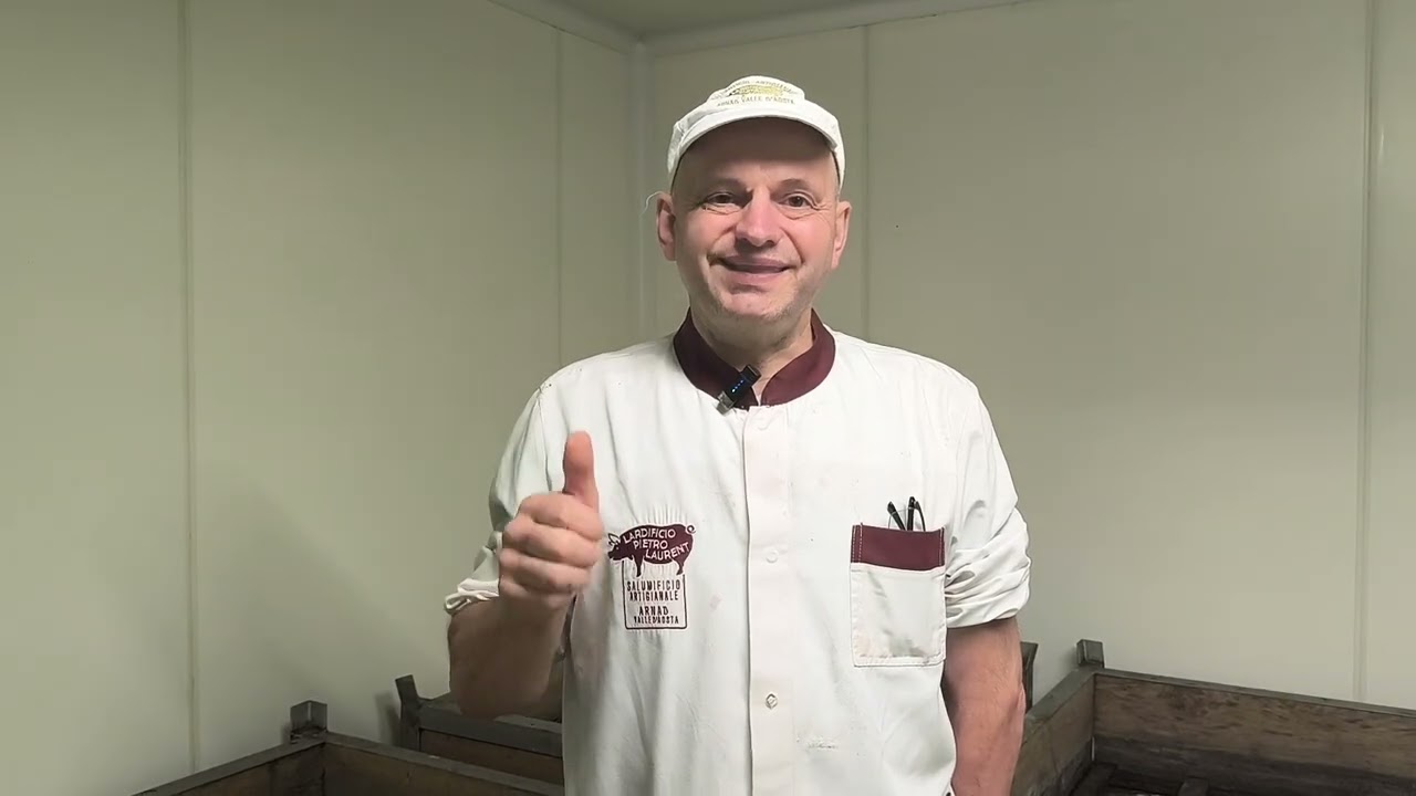 Come si ottiene la Dop Vallée d'Aoste Lardo di Arnad Pietro Laurent Lardificio Arnad 