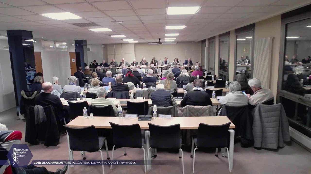 CONSEIL COMMUNAUTAIRE DE L’AGGLOMERATION MONTARGOISE - 4 février 2025