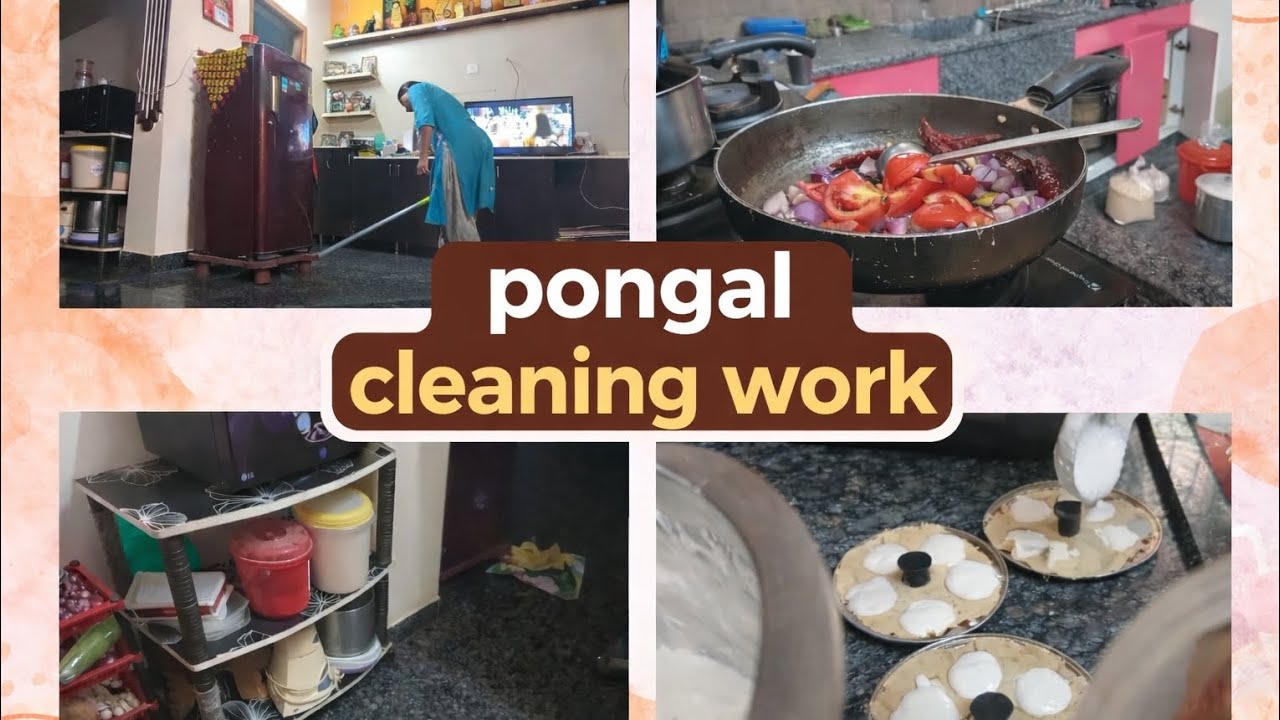  Pongal Cleaning Routine | Indian House Deep Clean Before Pongal | Daily Life Vlog