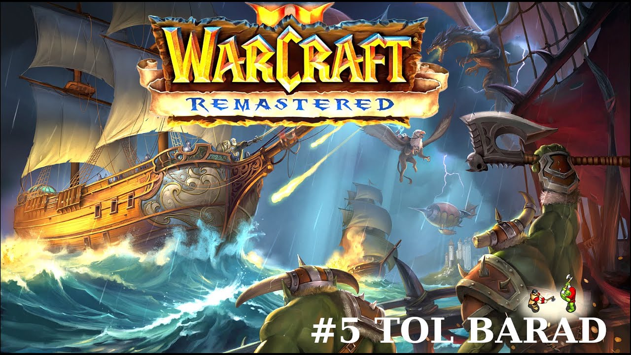 Warcraft 2 Remastered – Level 5: Tol Barad | Orc Campaign Playthrough