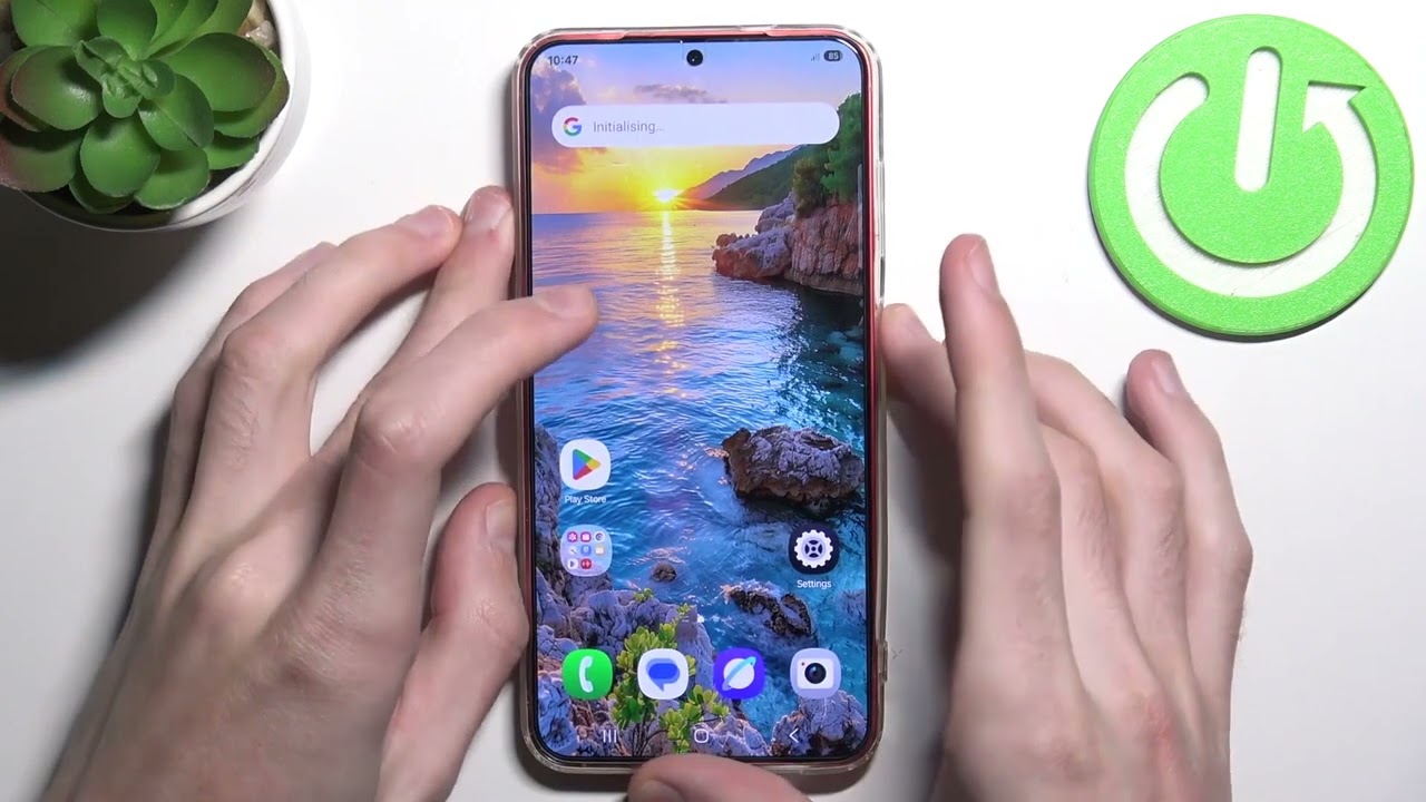 SAMSUNG Galaxy S25+ &ndash; Fingerabdrucksensor Geschwindigkeit testen