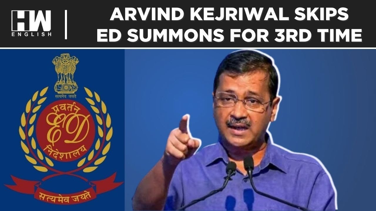 Delhi CM Arvind Kejriwal Skips 3rd Summon By Probe Agency ED | Shehzad Poonawalla | Sanjay Singh