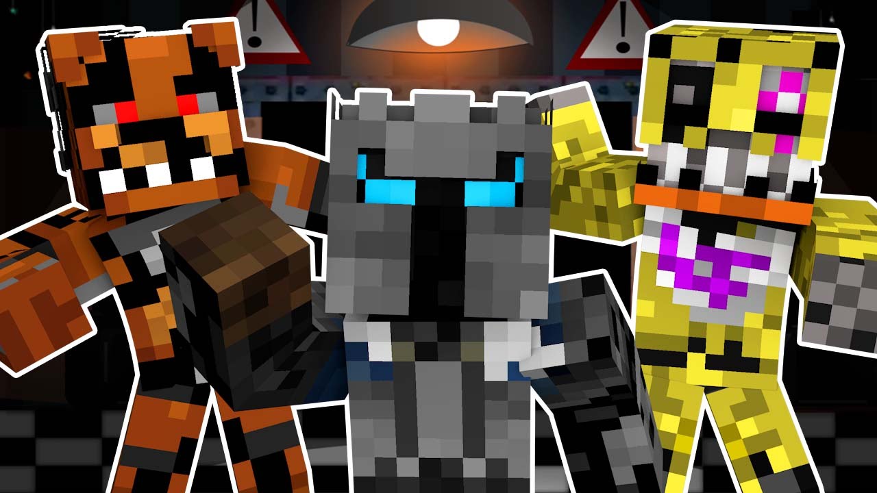 PopularMMOs Goes Into Five Nights At Freddy's 4 (Night 5) - Minecraft Roleplay!
