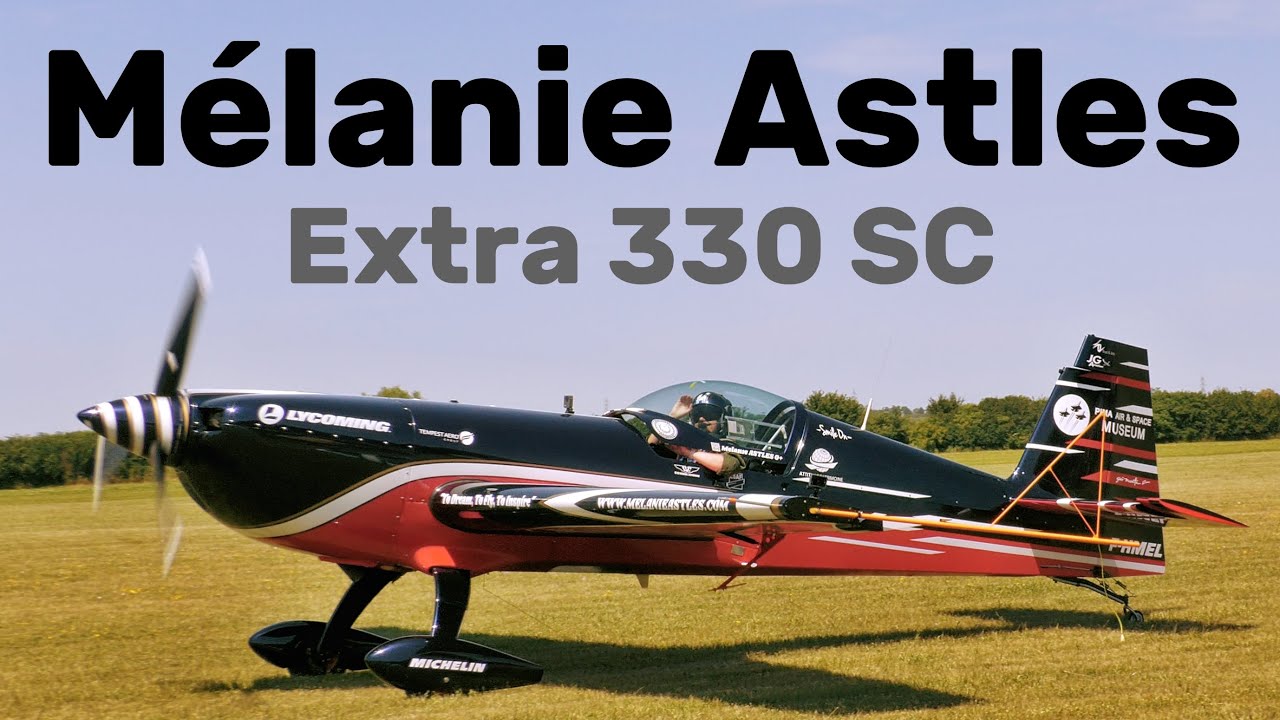 M&eacute;lanie ASTLES | Extra 330 SC | 4K | Airshow Břeclav 2025