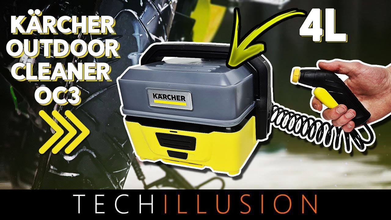 🔥TOP ODER FLOP?!🧐 MINI Kärcher Akku Outdoor Cleaner OC3 im Test - Akku Hochdruckreiniger?