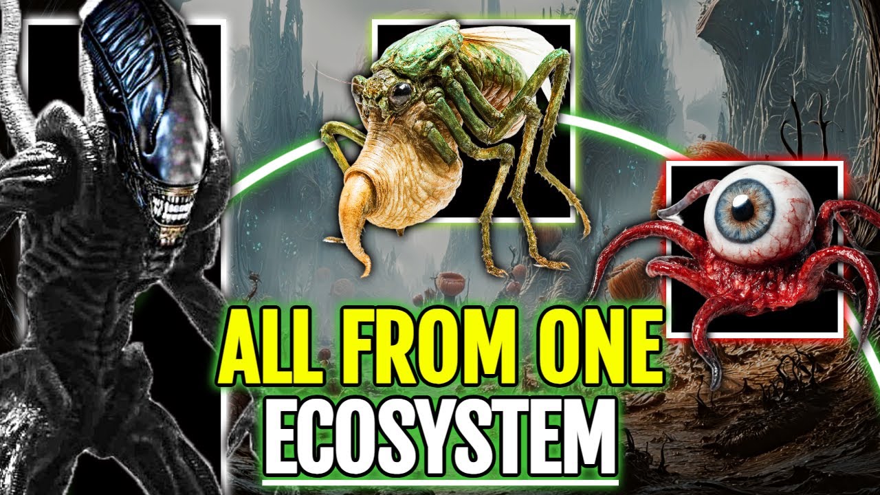 Why We Think All 5 Aliens Have Come From The Same Ecosystem - Explained | Alien: Earth