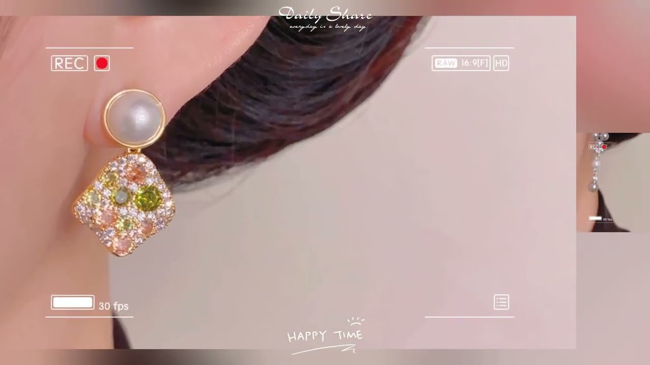 Gold-Plated Earrings Collection | Minimalist Luxury Studs & Hoops | Eaioncol Jewelry EP 76