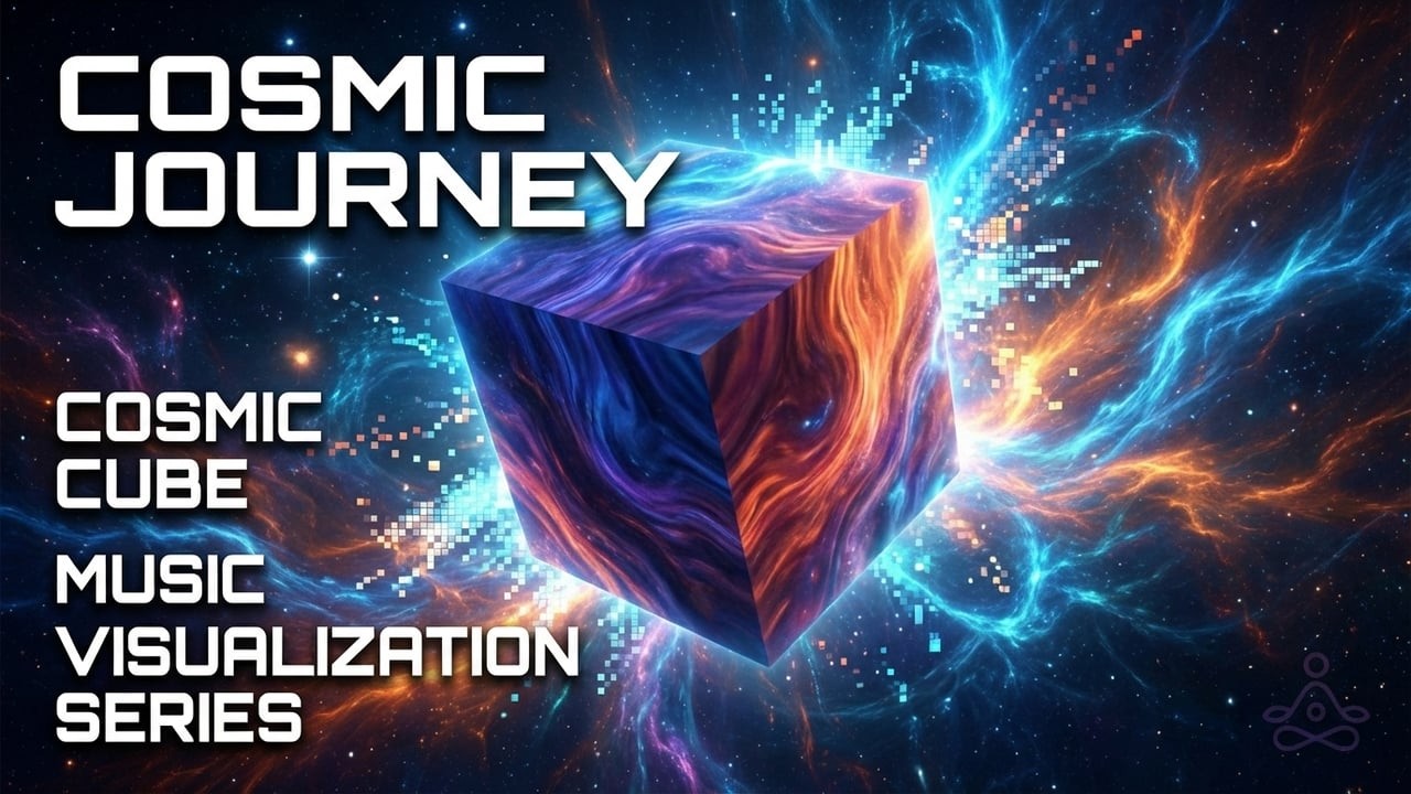 Mesmerizing 3D Shapes Rotation | AI-Generated Gradient Motion Graphics