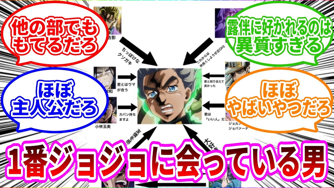 「広瀬康一さん、モテモテ過ぎる」に対するみんなの反応集ww【ジョジョ反応集】 #ジョジョの奇妙な冒険 　#ジョジョ  #ジョジョの奇妙な冒険反応集