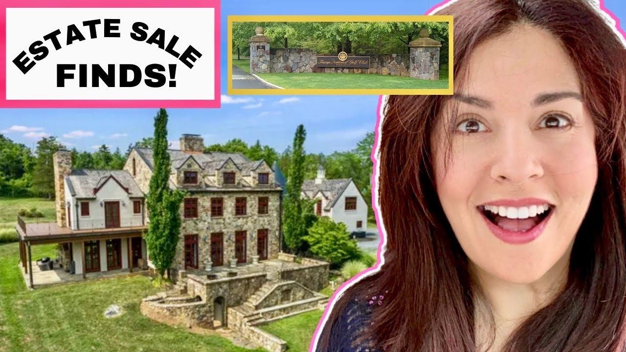 Old Money Estate Sale Next To The TRUMP GOLF COURSE!