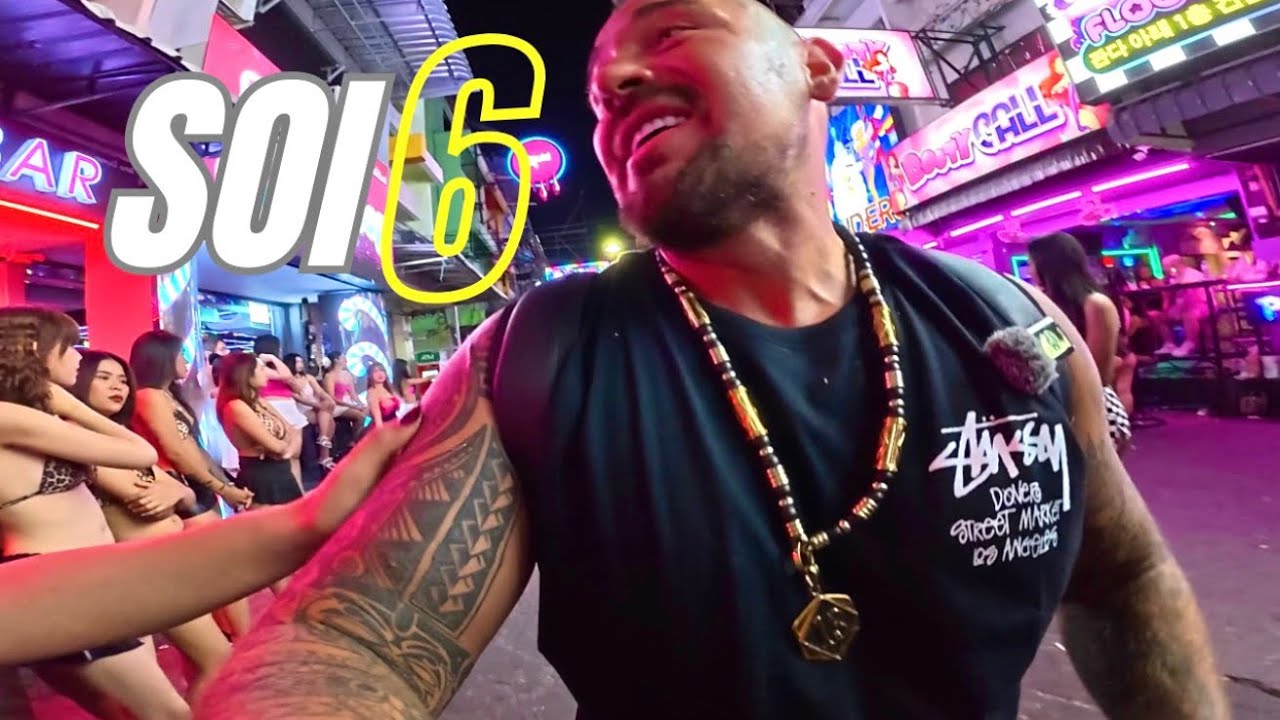 Plötzlich auf der Soi 6 in Pattaya gelandet 😳🇹🇭(Unglaubliche Szenen) Walking Street Thailand
