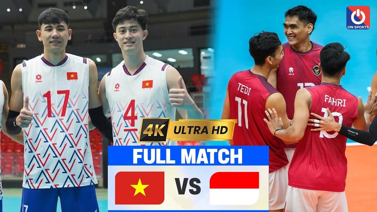Full 4K | VIETNAM vs INDONESIA | Ngọc Thuân vs. Rivan Nurmulki so tài mãn nhãn