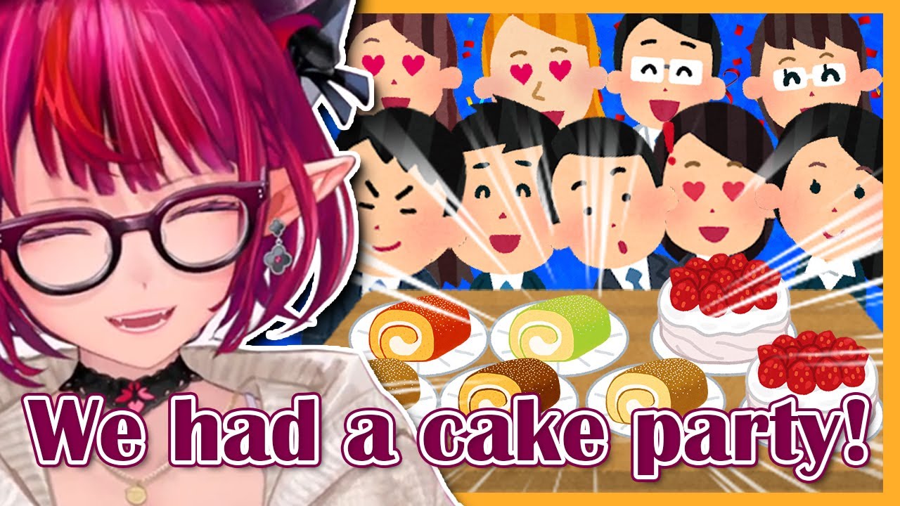 Irys Threw an Impromptu Cake Party for the Staffs [Hololive EN]