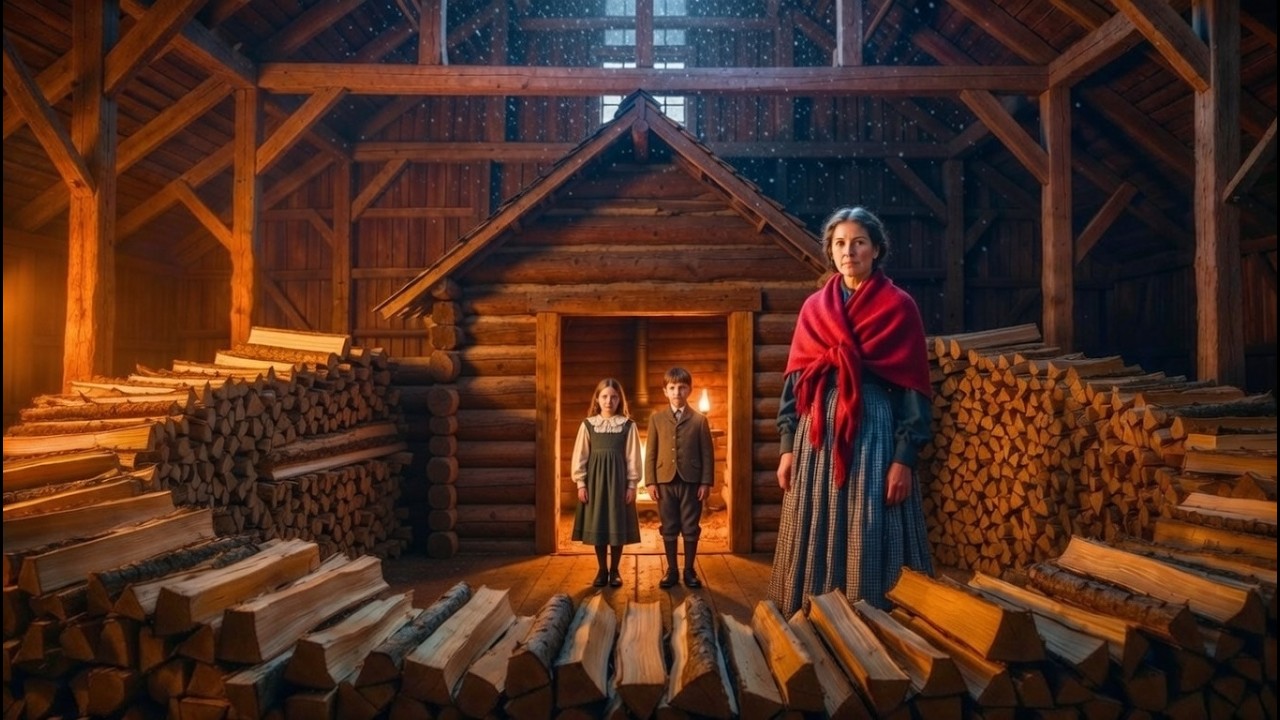 Neighbors Laughed As Firewood Hid All Around Her Cabin—Until It Warm Her When Snow Blizzard Hit
