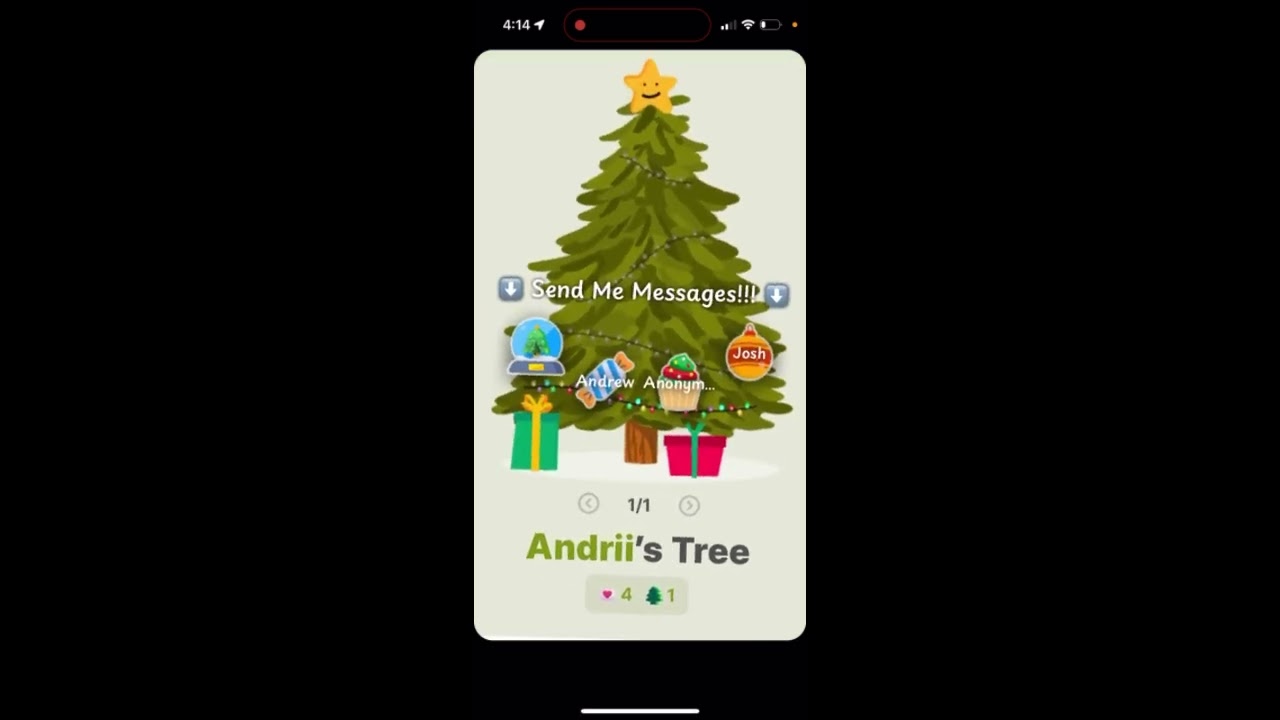 Deco my tree Instagram story - guide
