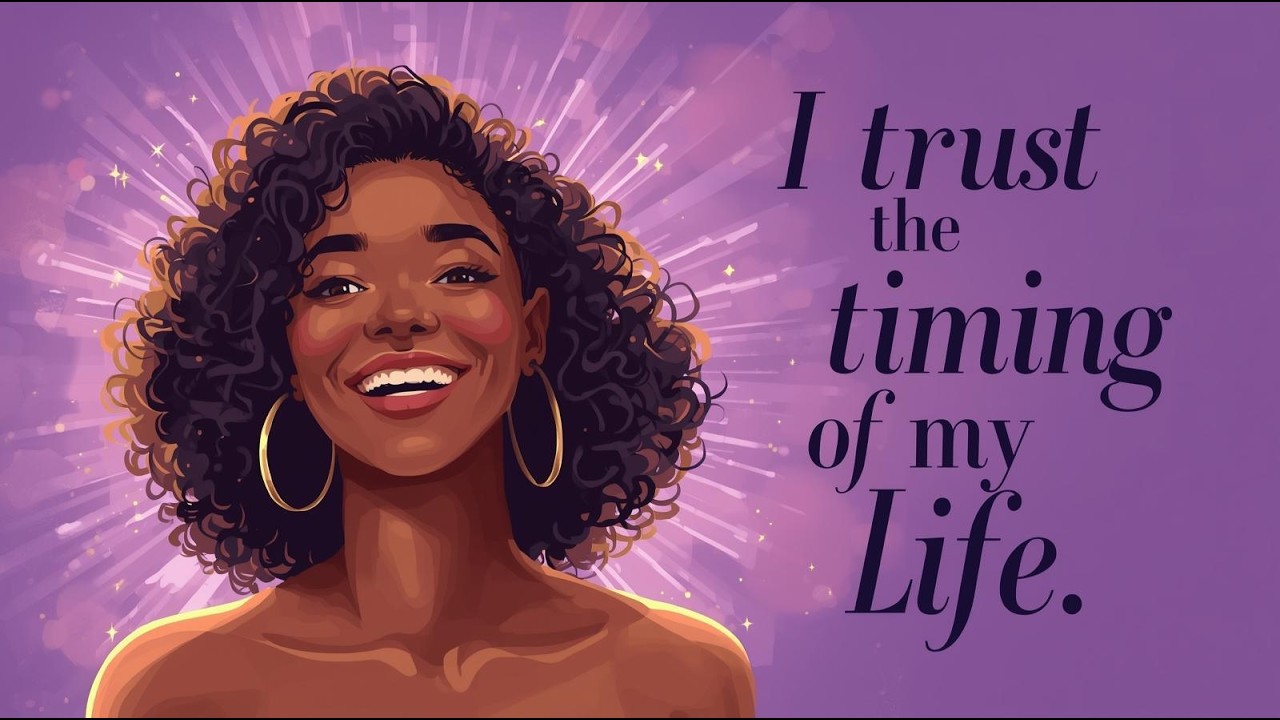 I Trust the Timing of My Life | Morning Positive Affirmations with Afrobeats Energy
