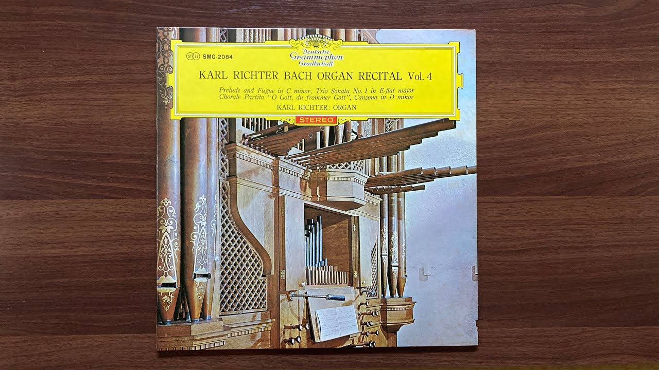 BWV 546 Prelde & Fugue in C minor, Karl Richter Cantata プレリュードとフーガ ハ短調 BWV 546