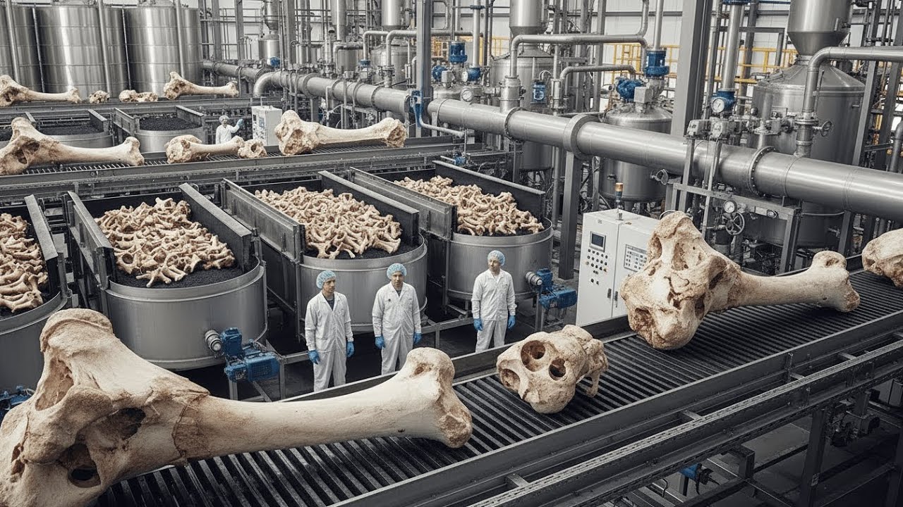 Inside the Sugar Factory: How Bone Filtration Turns Syrup into White Sugar