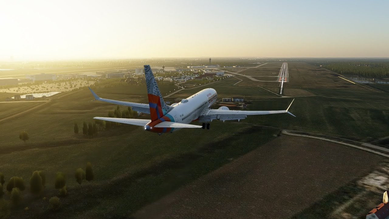 Silky Smooth Landing at Hanover  | Copenhagen–Hanover | 737 MAX | VATSIM | XPLANE 12