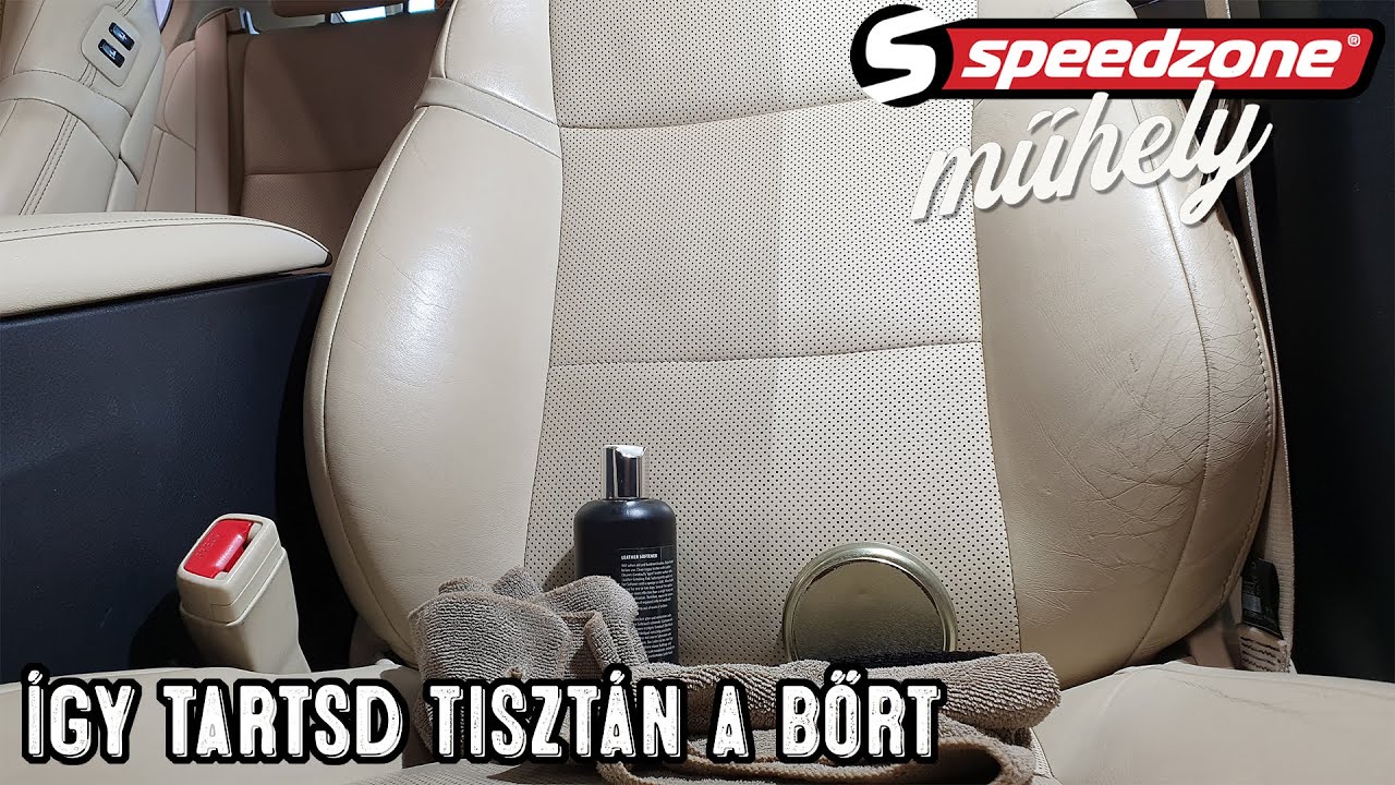 Speedzone műhely: Így tartsd tisztán a bőrt
