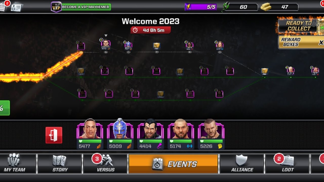 Приветственное мероприятие 2023 года — wwe mayhem