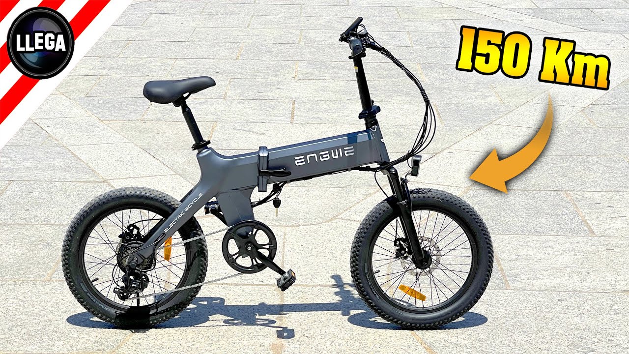 ENGWE C20 Pro: La Bicicleta Eléctrica Plegable con Mayor AUTONOMÍA