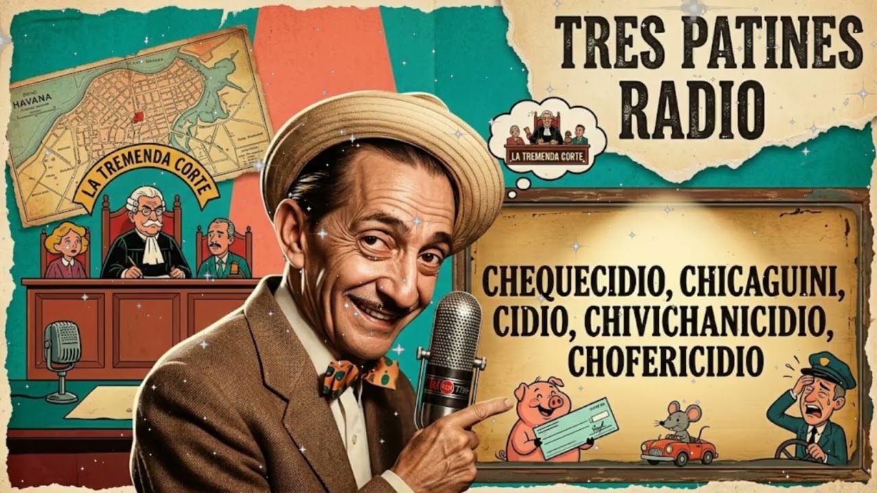 🚨 ¡Los Delitos Más Absurdos de Tres Patines! De Chequecidio a Chofericidio | La Tremenda Corte 📻