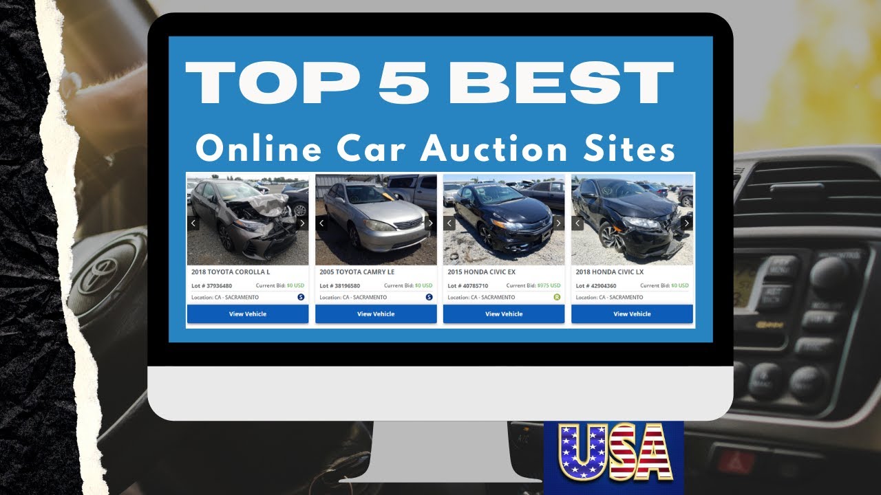 Top 5 Best Online Car Auction Sites USA