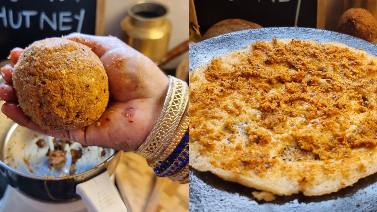 Dosa chutney | coconut chutney for travel recipe #foodzeee