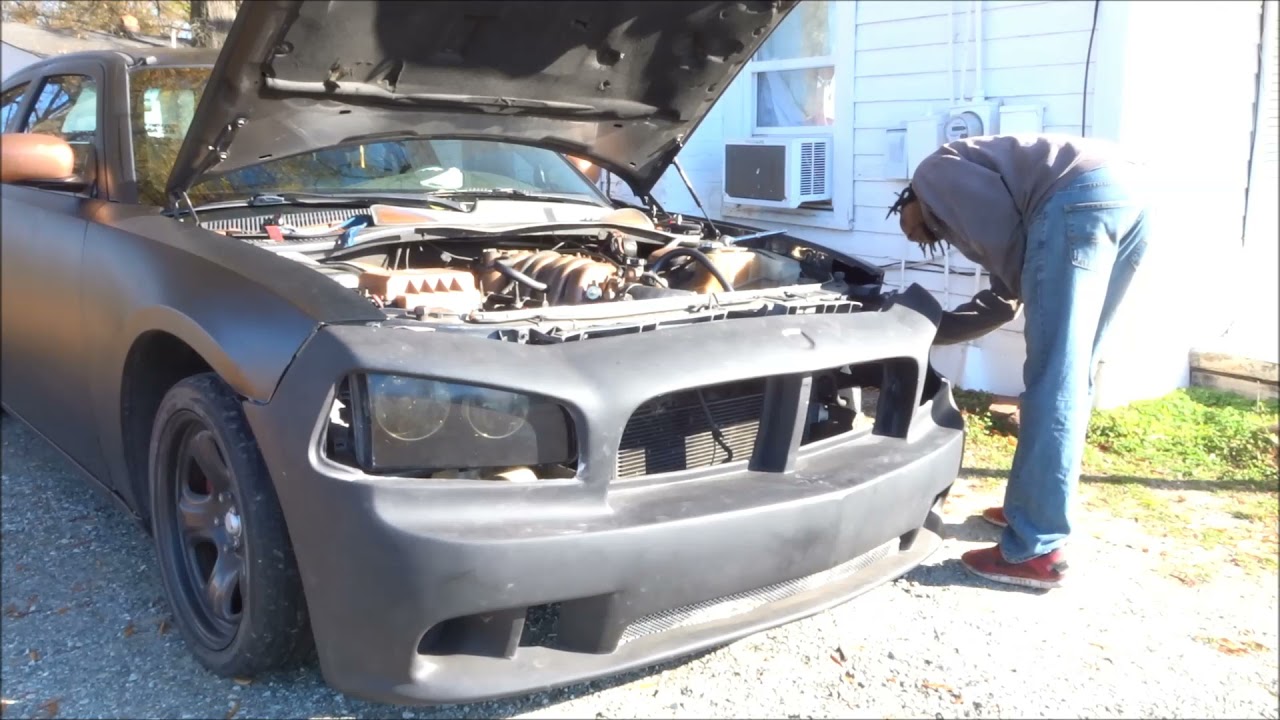145- 05-10 Charger SRT8 Duraflex Bumper Fun