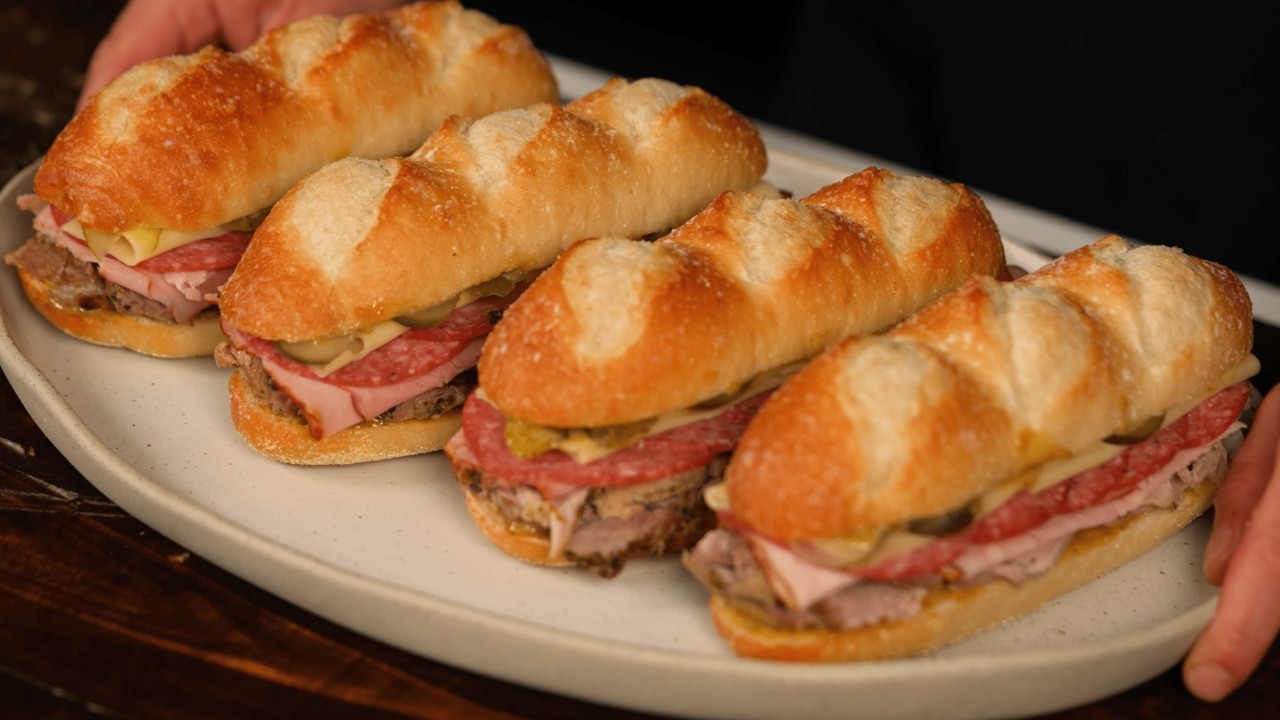 Recipe: Cuban Sandwich - Crunchy, Cheesy