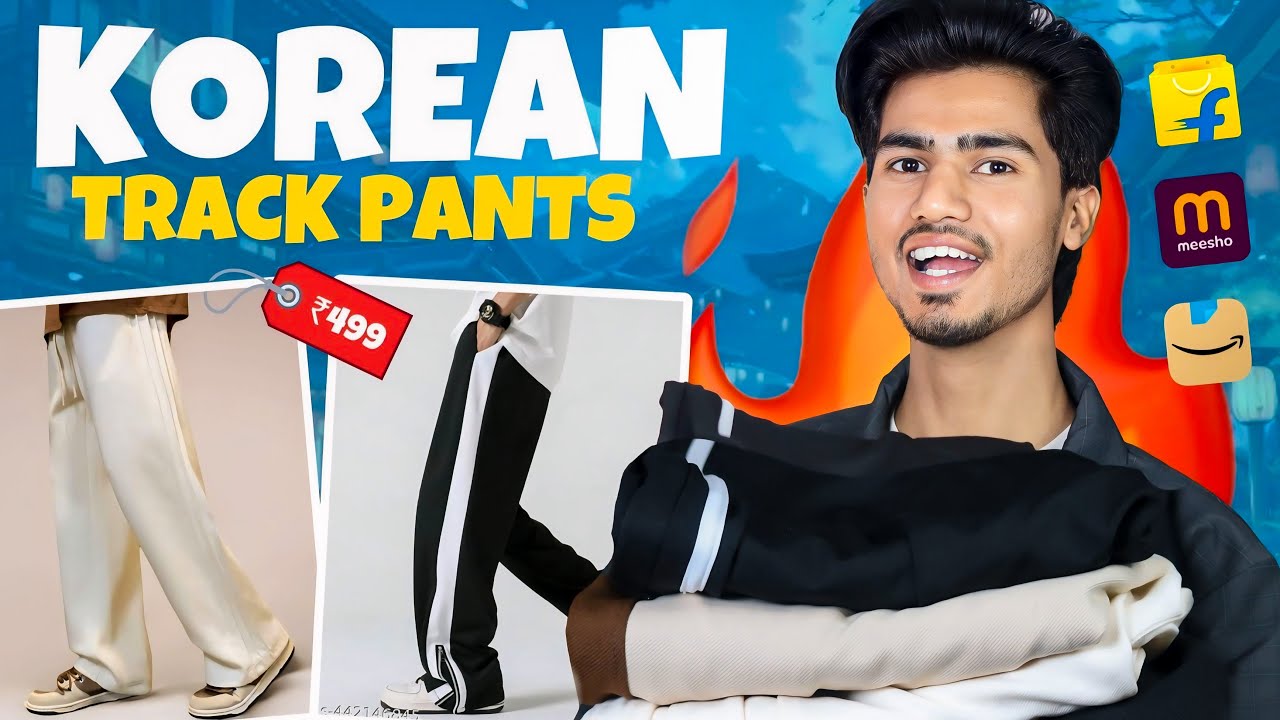 I have Ordered the Best Korean Track Pants and that too under ₹500 🔥