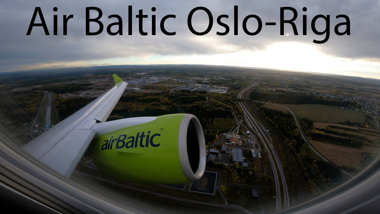 Air Baltic YL-ABE Oslo-Riga