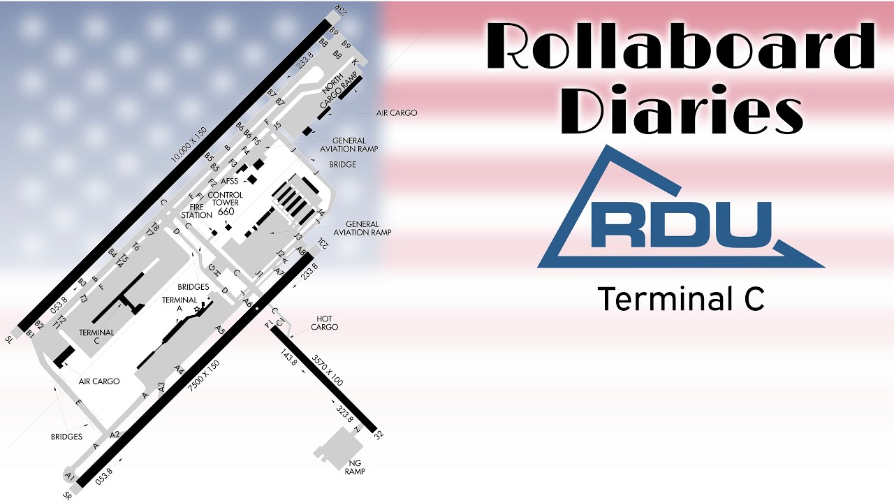 Rollaboard Diaries (RDU-Terminal 2): Raleigh-Durham International Airport