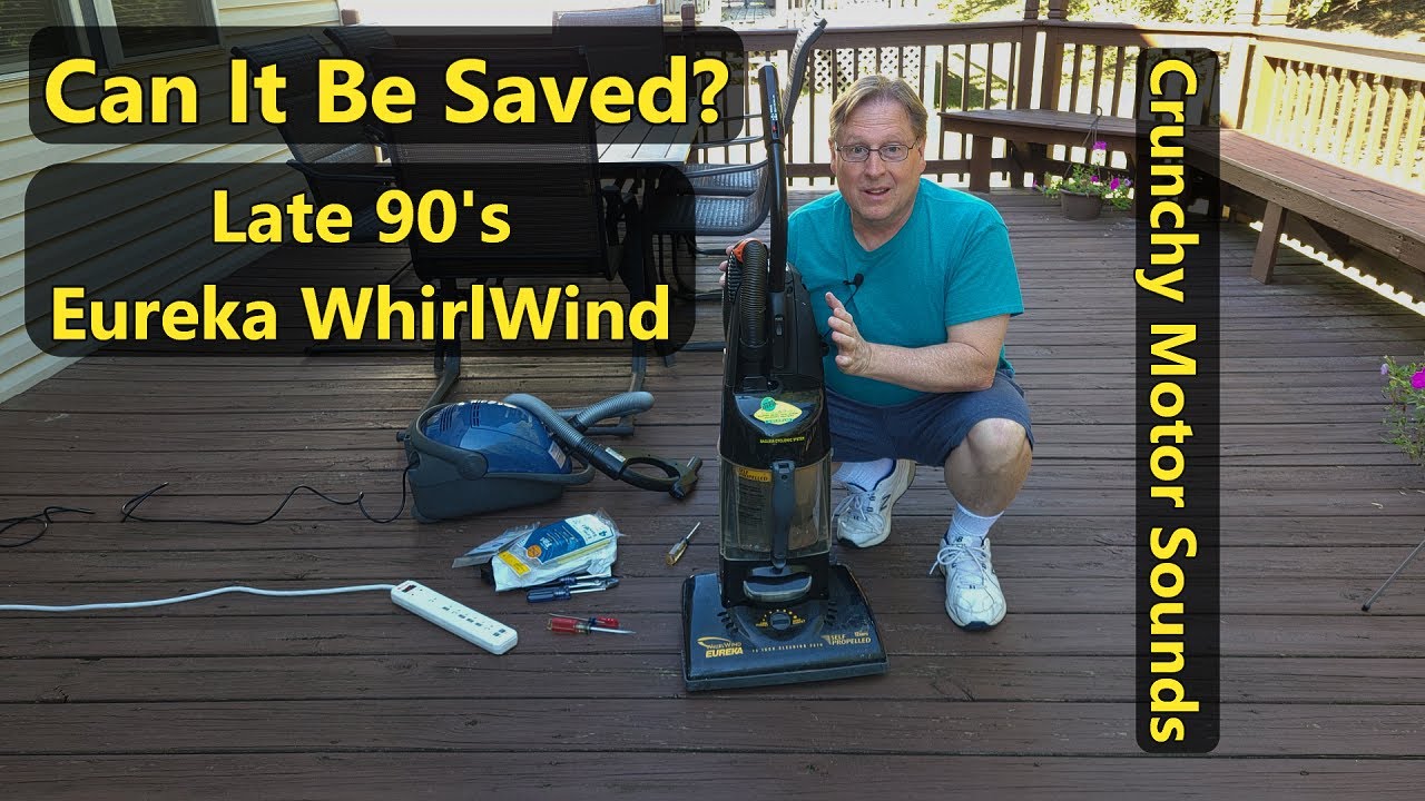 Late 1990's Eureka WhirlWind 5190 Bagless Self-Propelled Vacuum #eurekavacuum