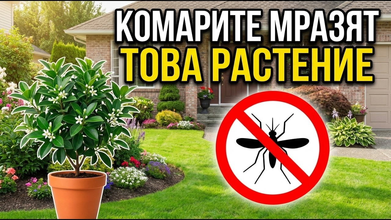 Никога Повече Не Купувай Репелент — Затова Химическата Индустрия Погреба Тези 10 Растения
