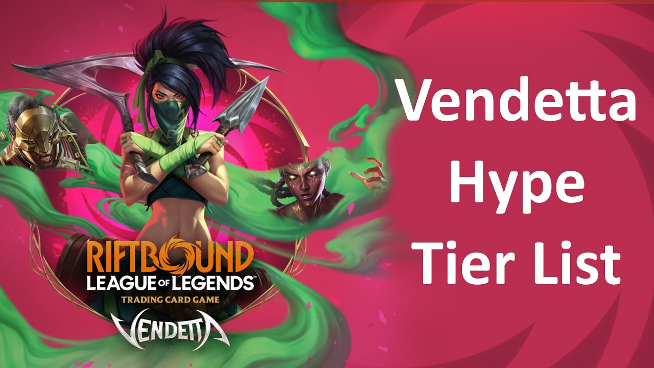 Riftbound Vendetta Hype Tier List